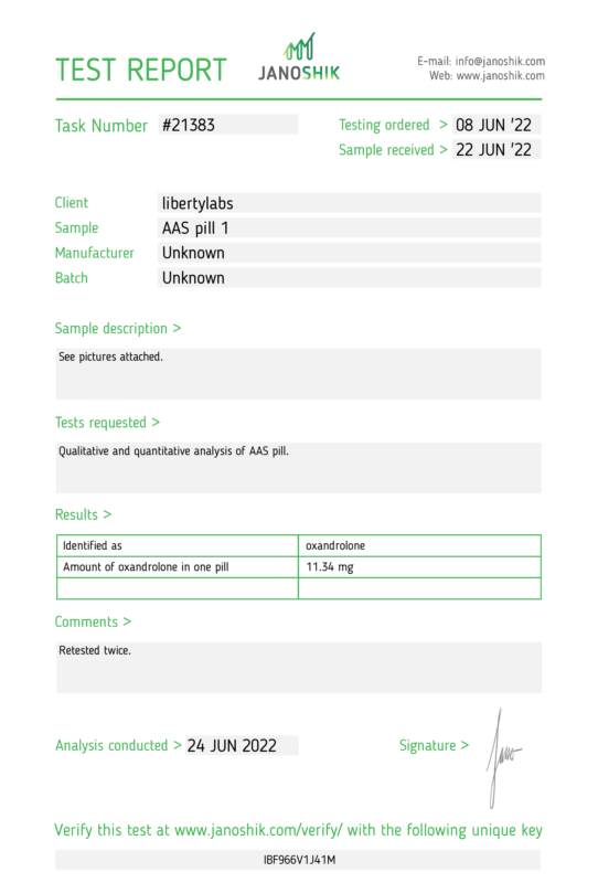 Oxandrolone 10mg